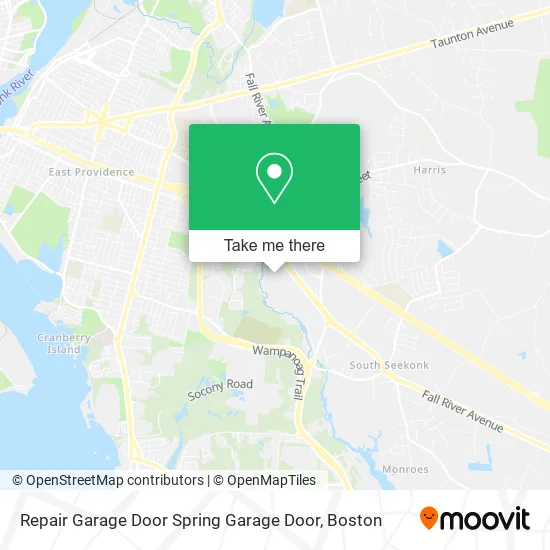 Mapa de Repair Garage Door Spring Garage Door