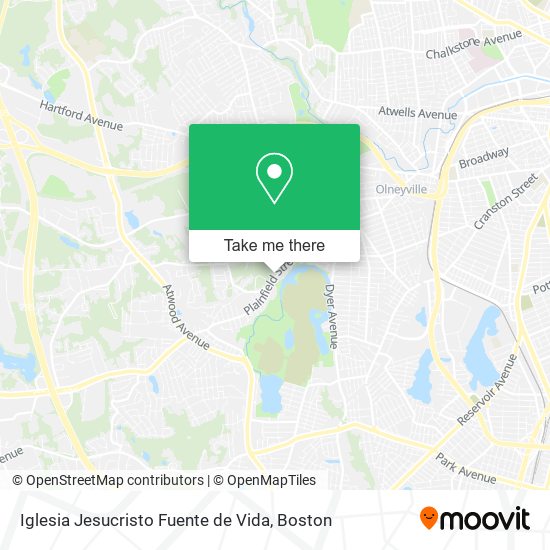 Iglesia Jesucristo Fuente de Vida map