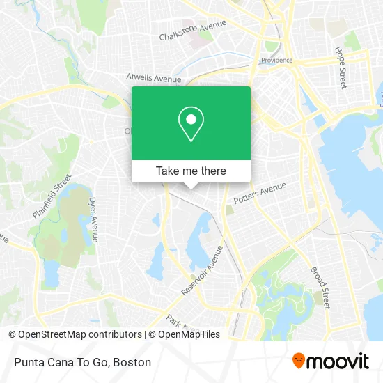 Punta Cana To Go map