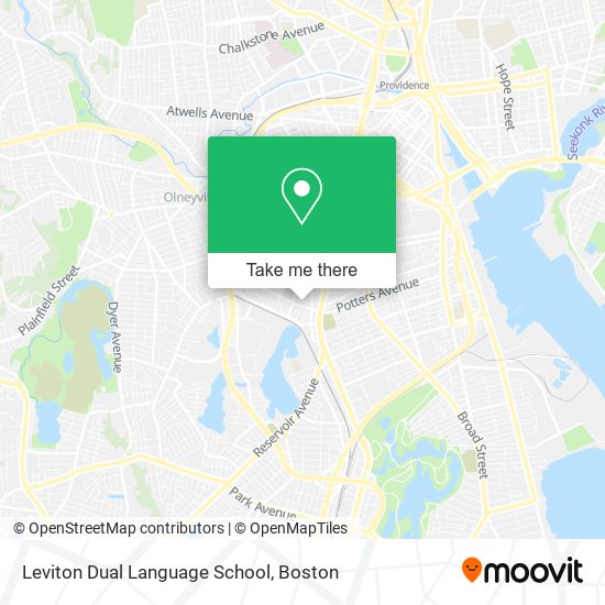 Mapa de Leviton Dual Language School