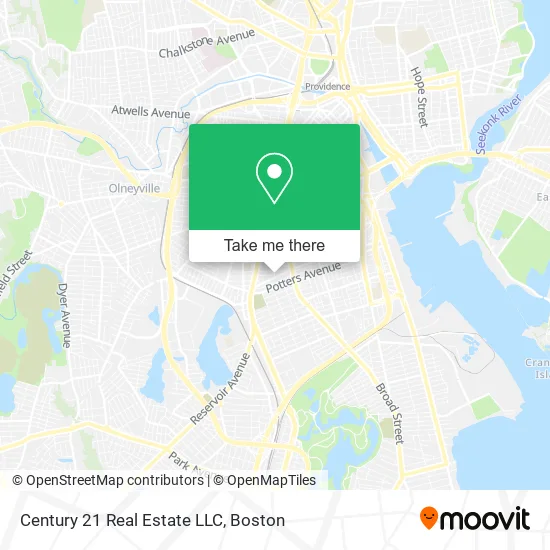 Century 21 Real Estate LLC map