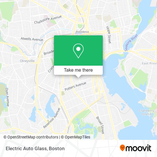 Electric Auto Glass map