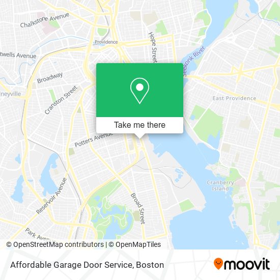 Affordable Garage Door Service map