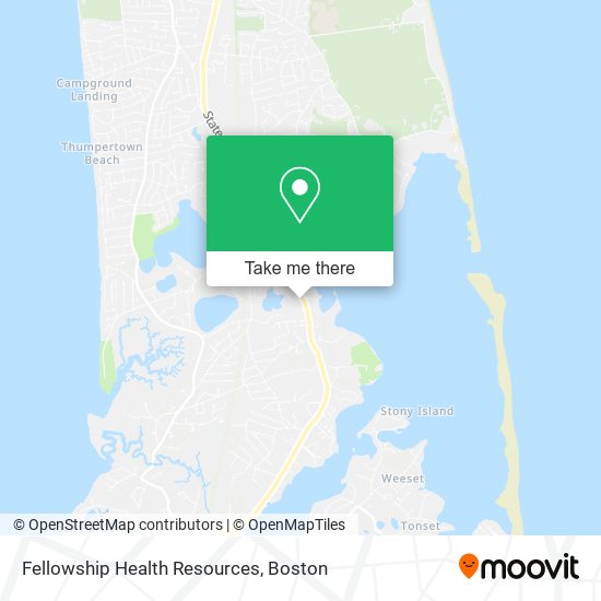Fellowship Health Resources map