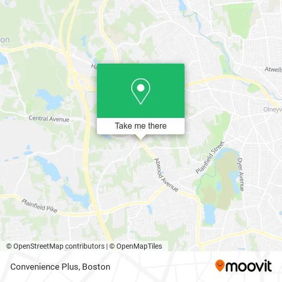 Mapa de Convenience Plus