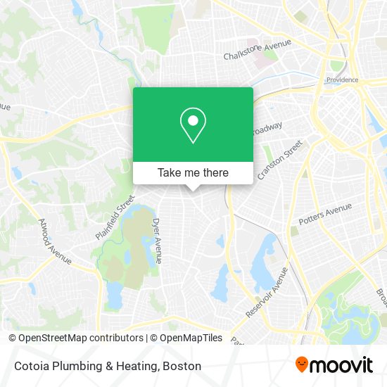 Cotoia Plumbing & Heating map