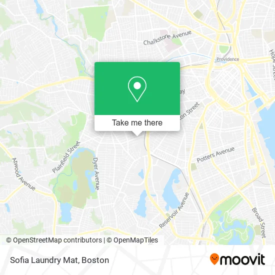 Sofia Laundry Mat map