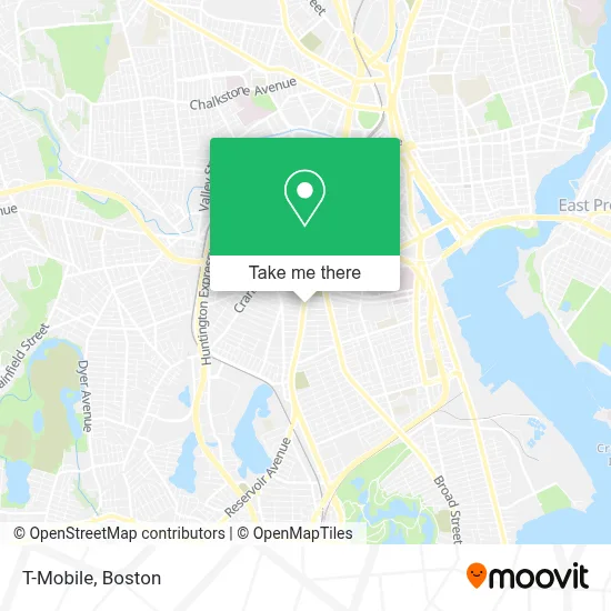 T-Mobile map