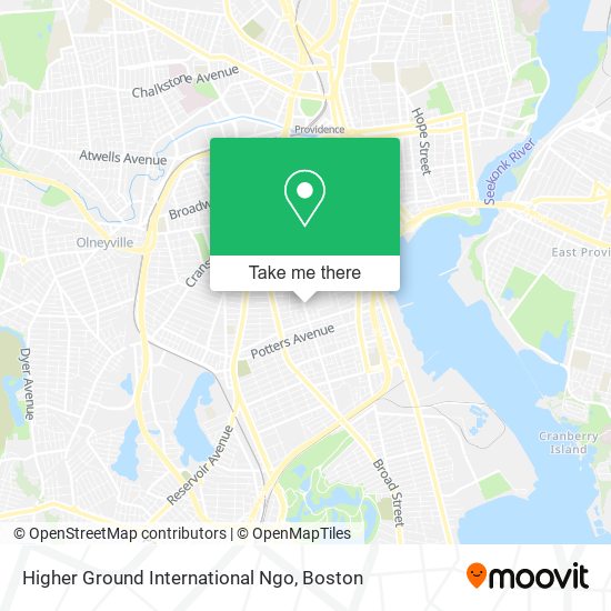 Mapa de Higher Ground International Ngo