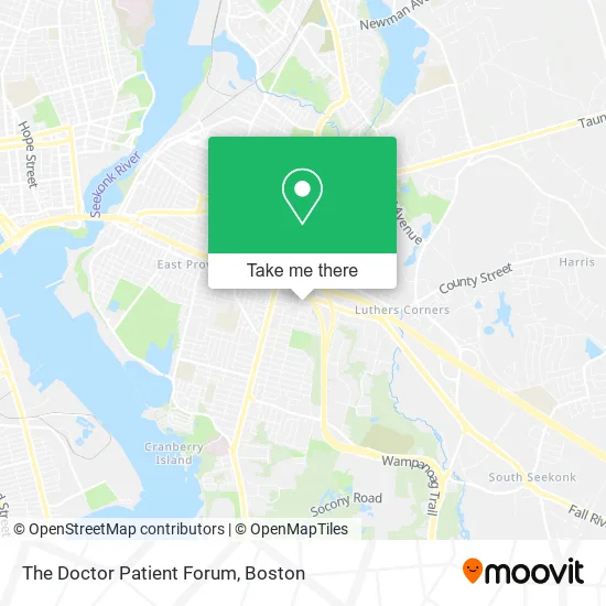 The Doctor Patient Forum map