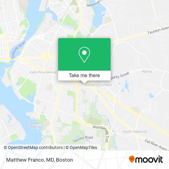 Mapa de Matthew Franco, MD