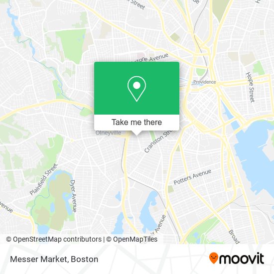 Mapa de Messer Market