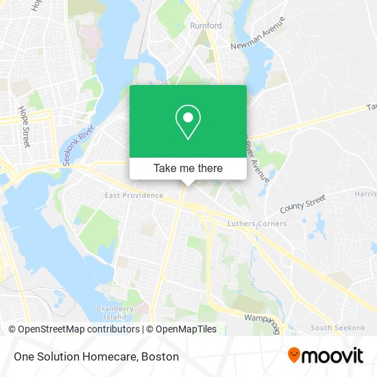 One Solution Homecare map