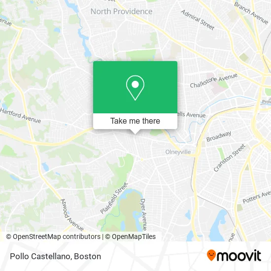 Pollo Castellano map