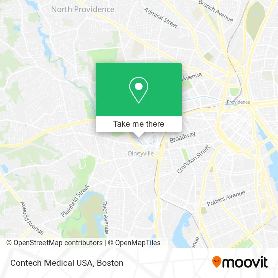 Contech Medical USA map