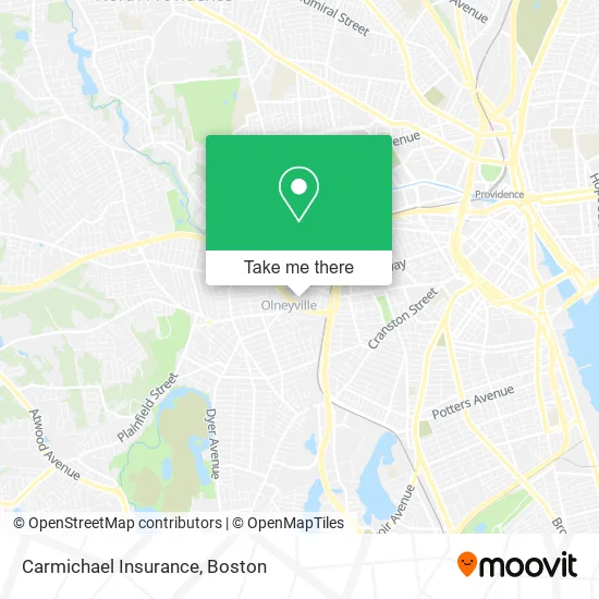Carmichael Insurance map