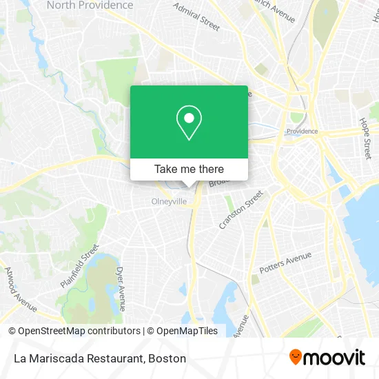 La Mariscada Restaurant map