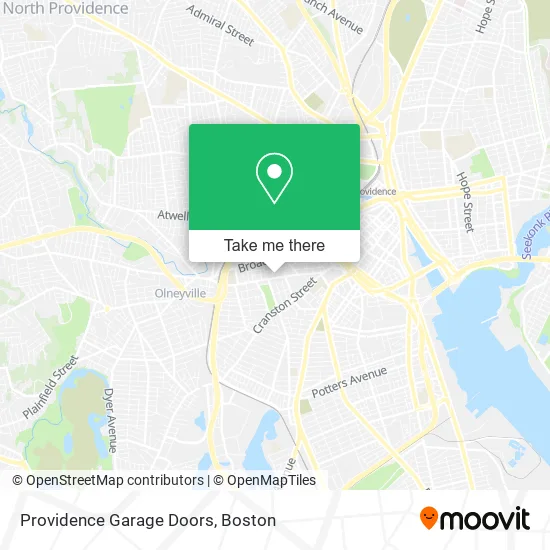Providence Garage Doors map