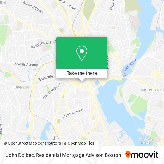 John Dolbec, Residential Mortgage Advisor map