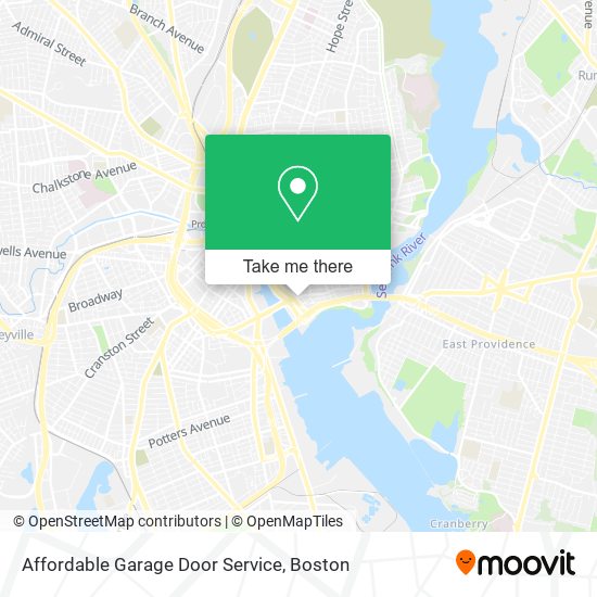 Affordable Garage Door Service map