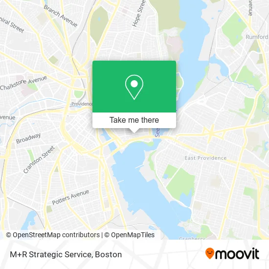 M+R Strategic Service map