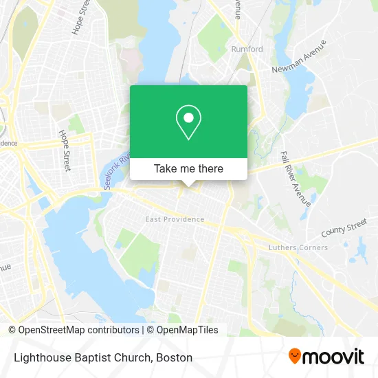 Lighthouse Baptist Church map