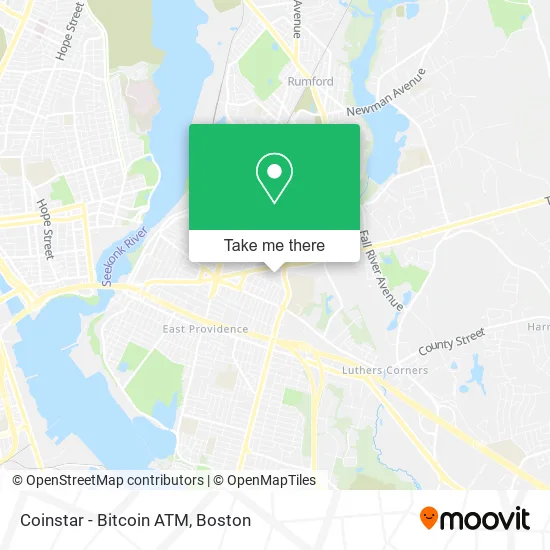 Coinstar - Bitcoin ATM map