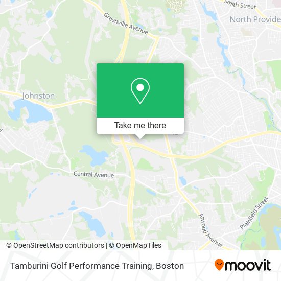 Mapa de Tamburini Golf Performance Training