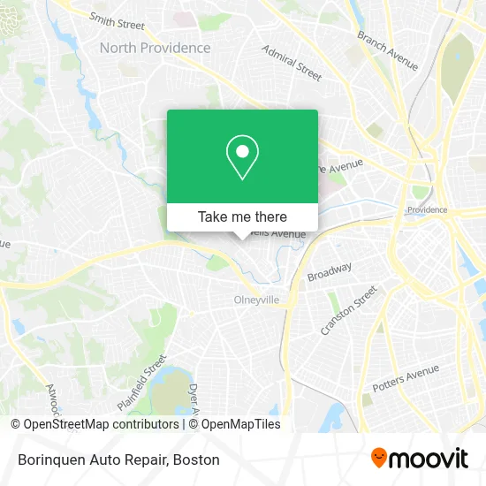 Borinquen Auto Repair map