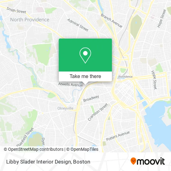 Libby Slader Interior Design map