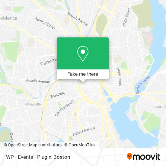 WP - Events - Plugin map