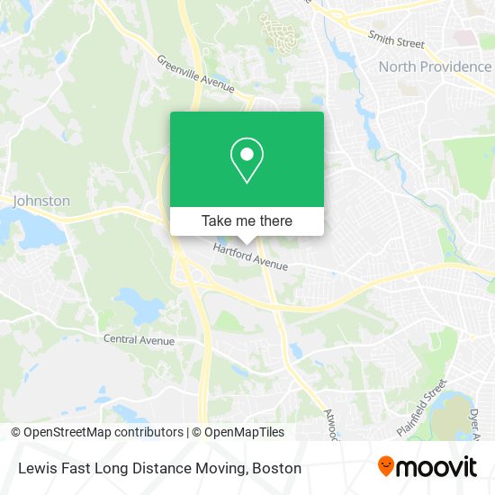 Lewis Fast Long Distance Moving map
