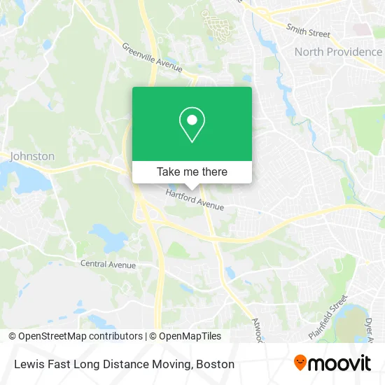 Lewis Fast Long Distance Moving map