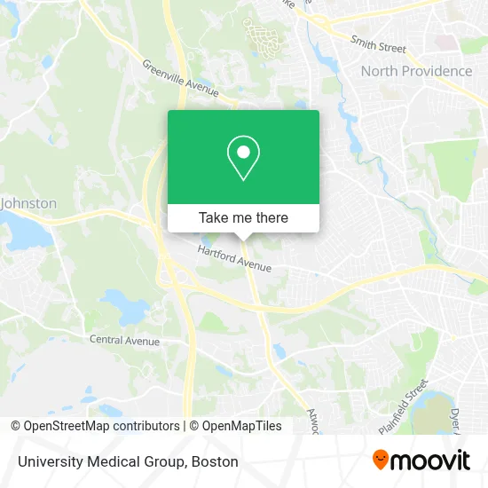 University Medical Group map