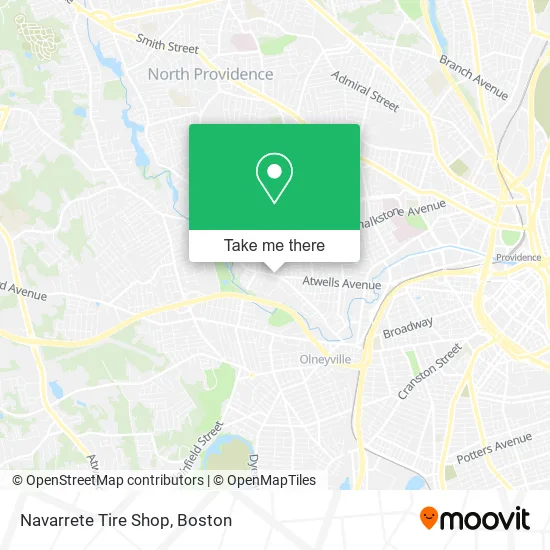 Navarrete Tire Shop map