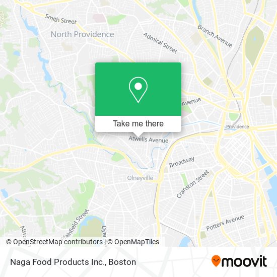 Naga Food Products Inc. map