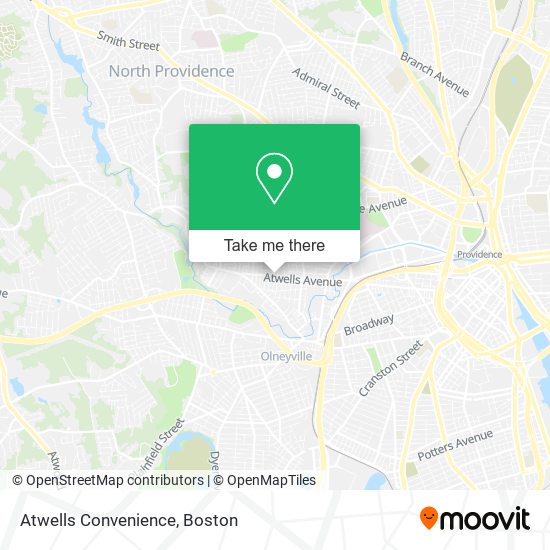 Mapa de Atwells Convenience