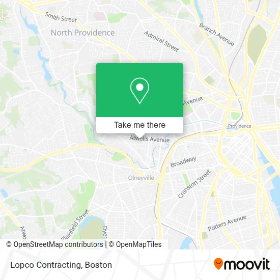 Lopco Contracting map