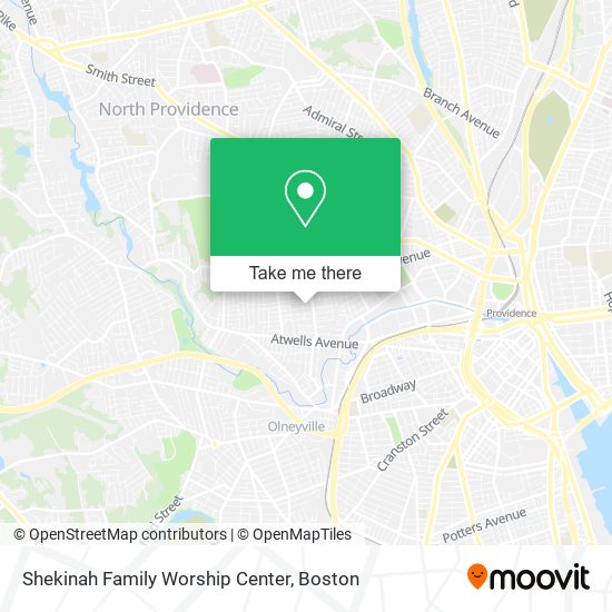 Mapa de Shekinah Family Worship Center