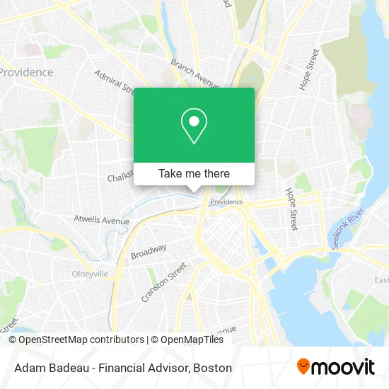 Adam Badeau - Financial Advisor map