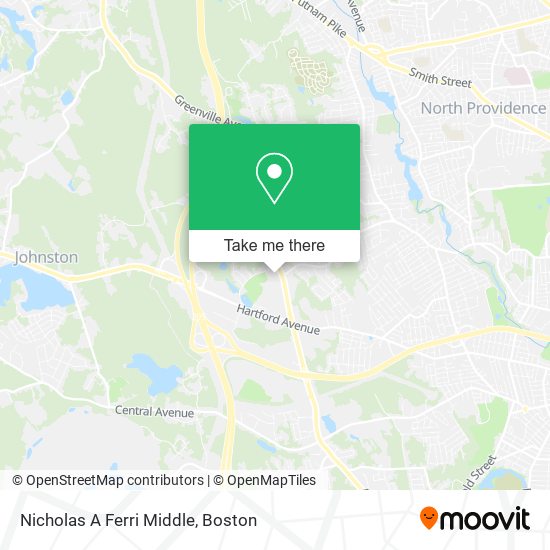 Mapa de Nicholas A Ferri Middle