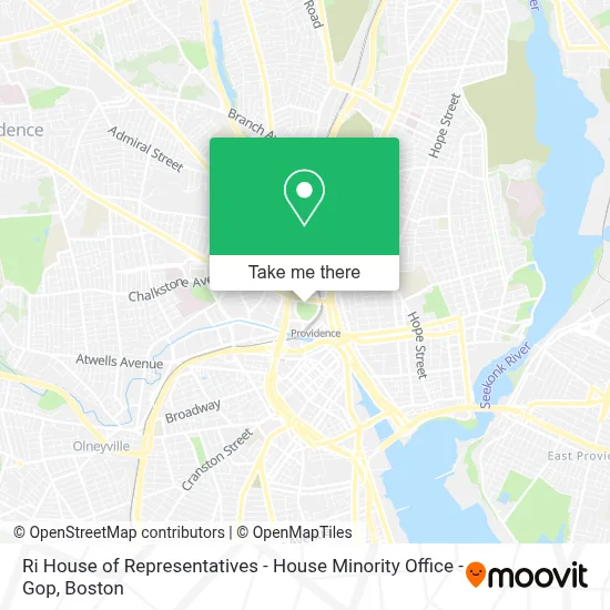 Ri House of Representatives - House Minority Office - Gop map