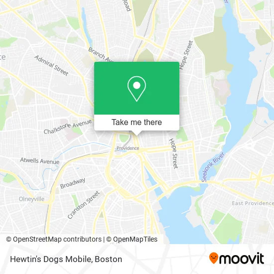 Hewtin's Dogs Mobile map