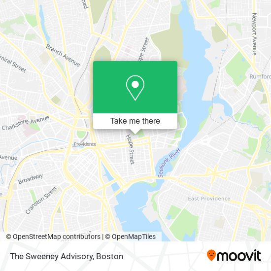 The Sweeney Advisory map