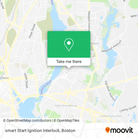 smart Start Ignition Interlock map