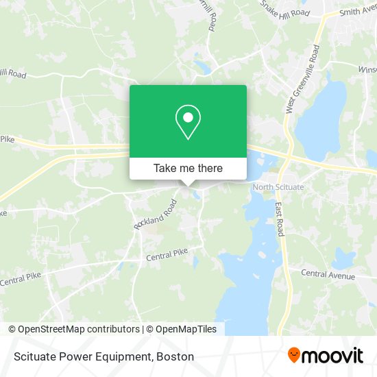 Mapa de Scituate Power Equipment