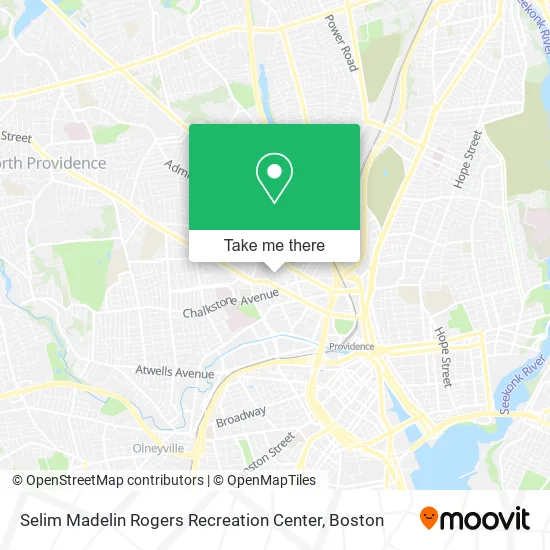 Mapa de Selim Madelin Rogers Recreation Center