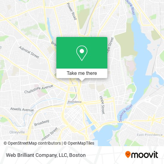 Mapa de Web Brilliant Company, LLC
