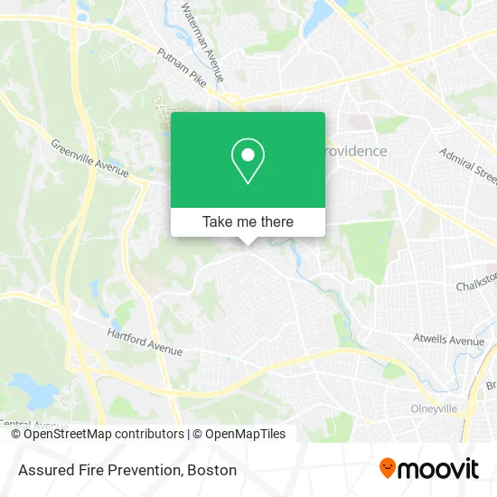 Mapa de Assured Fire Prevention