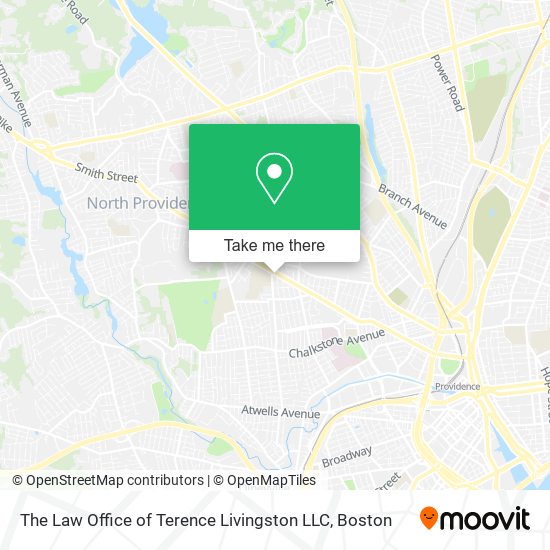 Mapa de The Law Office of Terence Livingston LLC